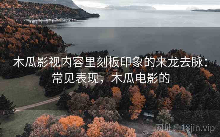 木瓜影视内容里刻板印象的来龙去脉：常见表现，木瓜电影的